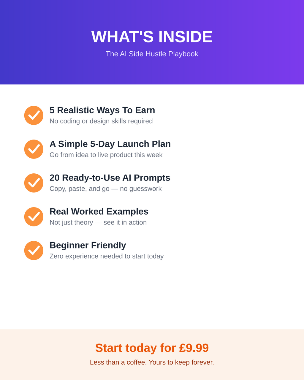 AI Side Hustle Playbook