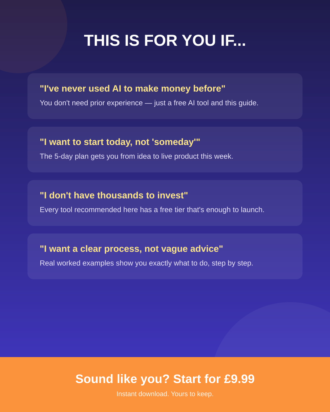 AI Side Hustle Playbook